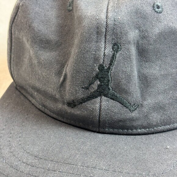 AIR JORDAN Jump Man Black Ball Cap Hat Strap Back Youth One Size - Picture 4 of 10